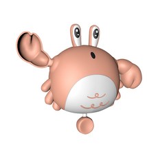 JoyBaby 戲水發條玩具, 呆呆蟹(顏色隨機)-F, 1個