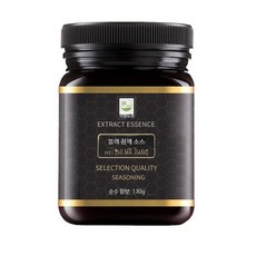 땅콩버터 허니머스터드 베이킹 스프레드 빵 식자재, 블랙 참깨 소스 130g, 1개, 130g