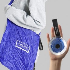 딜로그샾 장바구니키링 휴대용 접이식, 1개