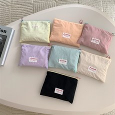 에슬린 심플 데일리 파우치 화장품 파우치 (7colors)