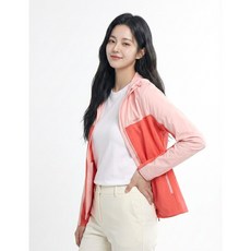 콜핑 여성 봄 스트레치 배색 스포티 경량 등산 바람막이 자켓 2161JK275W