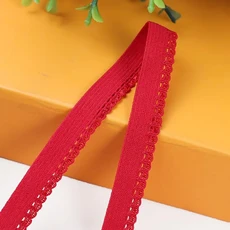 속옷 브래지어 의류 바느질 accessiories에 대 한 10mm 스트레치 레이스 트림 탄성 밴드 DIY 수 제 공예 직물, [01] 10mm, [02] 10 Yards, [02] 10 Yards, 1개