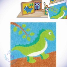 데코샌드 액자만들기 티라노 색모래그림 모래아트