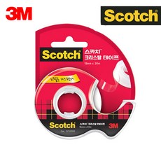 3M 스카치 크리스탈 테이프 CC1230D 12×30m