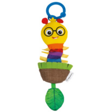 베이비아인슈타인 부르르 애벌레 유모차 카시트 고리 장난감, ALL COLOR MIX (혼합색상), 2개