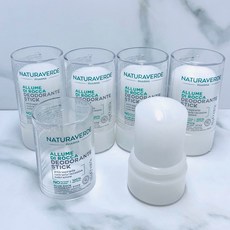 NATURAVERDE 義大利原裝進口 天然明礬礦物體香膏115G，長效抑汗、溫和不刺激，告別異味, 1個
