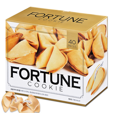 포츈쿠키 포춘 행운 버터향, 40개, 30g