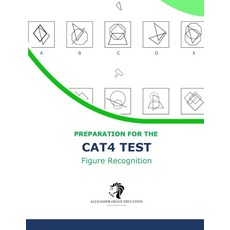 CAT4 Test Preparation - Figure Recognition (Levels A G) 100+ Practice Questions [paperback]