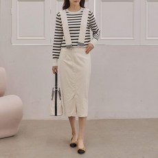 옷자락 여성 단가라 라운드 숄 스카프 클래식 심플 맨투맨