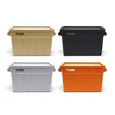 GOODFORIT 【日本線】Thor Large Totes With Lid收納箱/RV桶(五色), 1個, 淺灰75L, 淺灰