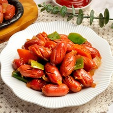 [당일조리] 30년 전통 엄마손맛 소세지 야채볶음 가정식수제반찬, 1개, 400g
