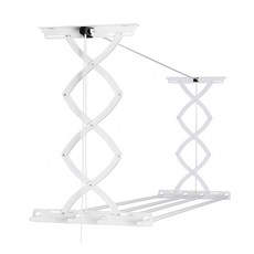 대원 국산 튼튼한 일체형 천장 건조대 베란다 천정 건조대, 분체화이트, 1900mm