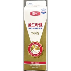골드라벨 냉동 식물성휘핑크림 케이크 토핑오리지날 1L, 1,030g, 1개
