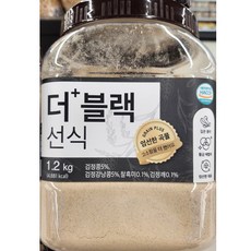 더 블랙 선식 1.2kg 식사대용 미숫가루, 1개