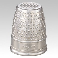 [크로바] 스텐골무 No.0 ~ No.4 34-399 ~34-404, 1개, 34-399 (14mm)