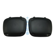 大禾自動車 霧燈蓋 未烤漆 適用 SUBARU 02-07 IMPREZA GDA GDB 圓燈鯊, 1個