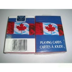 BICYCLE 加拿大國旗魔術道具, 1個