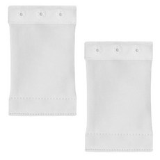 스냅이 있는 여성용 바디수트 익스텐더 바디수트 몸통에 길이 추가 탈착식 및 세탁 가능한 바디수트 크로치 익스텐더 2개 플라스틱 화이트 3개, 2개, 플라스틱 화이트 3개