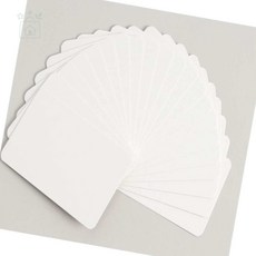 루다스 드로잉도구 무지 종이카드 100p 5.5x9cm