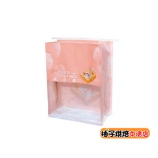 柚子烘焙 吐司保鮮袋 (粉紅) 10入, 1個
