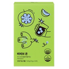 뉴니크 비비브 온 애플페논 다이어트 풋사과맛, 14개, 10g