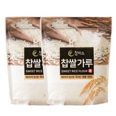 참미소 국산 찹쌀가루 100% 국내산 김장재료 이유식 호박죽, 1개, 1kg