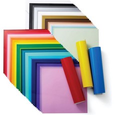 크리컷 영구접착 비닐 시트 Cricut Vinyl Permanent Bundle Ultimate Sampler, Permanent Vinyl