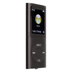 GOWENIC MP3 플레이어 1.8인치 LCD 스크린 HiFi 무손실 사운드 슬림 휴대용 디지털 오디오 학생용 확장 가능한 메모리 지원 176201 8203568510, GOWENIC MP3 플레이어, 1.8인치 LCD 스크