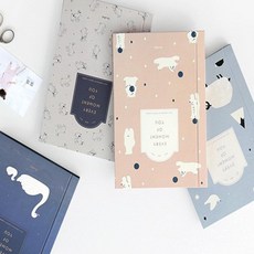 코니테일 초음파앨범 (접착식앨범 아기성장앨범), 01.베어