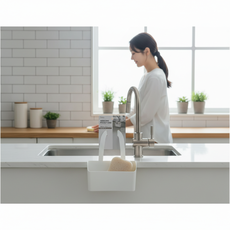 싱크대 수세미 건조대 세제 정리대, 상세페이지 참조, 1개