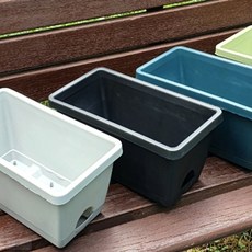 직사각형화분 소형 소형플라스틱화분 텃밭화분 프라스틱화분