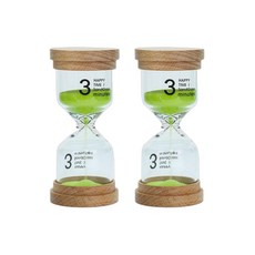 셀링랩 3분 모래시계, 그린,2개