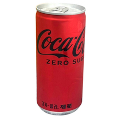 코카콜라 제로 캔음료, 215ml, 5개