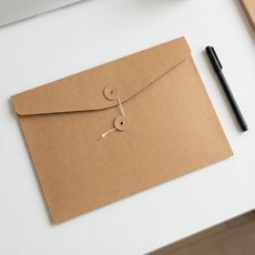 A4 크라프트 하도메 서류봉투 아일렛 가로형, 상세페이지 참조