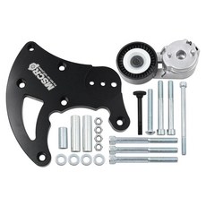 LS R4 AC Compressor Bracket LS High Mount A/C Bracket Kit with Belt Tensioner Compatible with Che, LS R4 AC Compressor Bracket, L