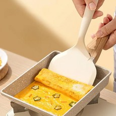 바론생활 계란말이 주걱 대형, 2개, 블랙