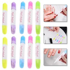펜 손가락 가장자리 얼룩 제거제 네일 폴란드어 교정기 플라스틱 제거 청소, 1개