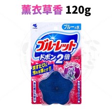 日本小林製藥 馬桶芳香消臭清潔錠 馬桶清潔劑, 1個, 薰衣草香