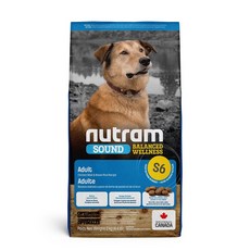 紐頓Nutram 犬飼料 1.13kg 2kg 5.4kg 狗飼料 狗糧 無穀全能 均衡健康 專業調理, 1個, 紐頓 S6 雞肉+南瓜, 雞肉+南瓜