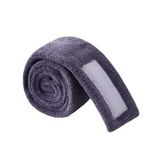 洗臉髮帶 瑜伽頭帶 化妝敷面膜髮箍 魔術貼髮帶 灰色 6cm寬, 1個, 灰色 1條裝(6cm寬-65cm長)