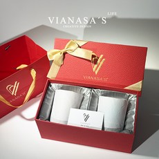 VIANASA 貓頭鷹 江戶切子 手工水晶酒杯 禮盒裝, 1個