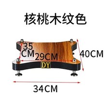 우퍼받침대 노이즈 필터 무광 블랙 40x45 음향기기 스펀지 흡음 회전 바퀴, K. 목재 특수형 34x40cm