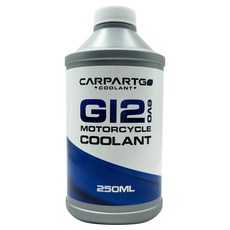 CARPARTGO G12evo 摩托車長效水箱精250ml 有效降溫、防鏽抗腐蝕 保護引擎, 1個, 共用