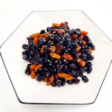 [밥앤찬] 검은콩 땅콩조림 모듬조림 별미반찬 건강반찬, 1개, 300g