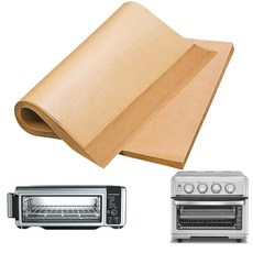 닌자 SP101 디지털 및 Cuisinart TOA-70 에어 프라이어 토스터 오븐과 호환되는 에어 프라이어 페이퍼 라이너 닌자 및 쿠진아트 토스터 오븐용 무표백 양피지 시트, Paper