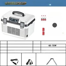 자이클랩 차량용냉장고 가정용 휴대용 냉장고, 15L 듀얼코어 디지털 12V 24V 220V, 1L