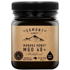 Egmont Honey 에그몬트 허니 뉴질랜드 마누카 꿀 MGO 40+ 250g 퓨어 Manuka, 1개