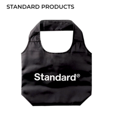 STANDARD PRODUCTS 스탠다드 프로덕트 보냉백 대용량 블랙 아이보리, 1개
