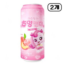 프린세스 캐치티니핑 하츄핑의 츄잉캔디 복숭아맛, 2개, 72g, 핑크