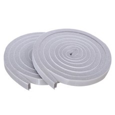 門窗密封條 氣密條 防塵條 自粘推拉門封門膠條, 1個, 寬1.5cm長2m【迷你試用裝一米】